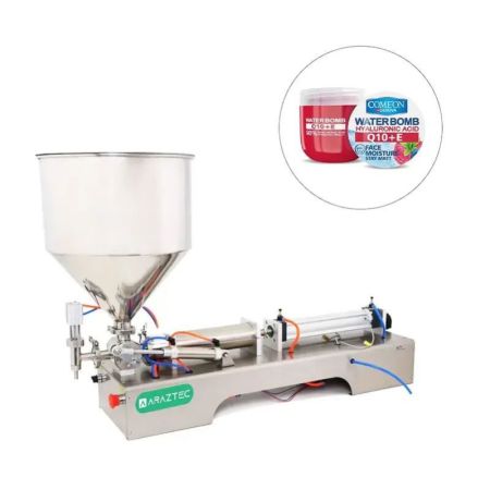 ماكينة تعبئة السوائل السميكة من 50 إلى 1000 مل